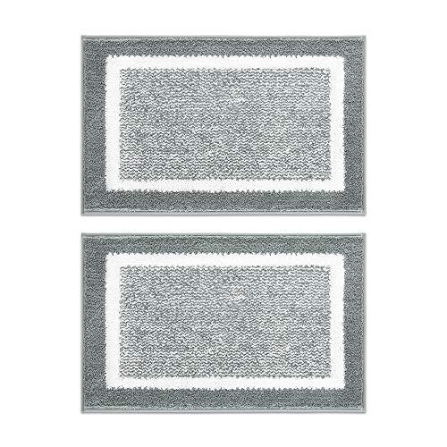 Bathroom Rug Mat, Ultra Soft and Water Absorbent Bath Rug, Bath Carpet, Machine Wash/Dry, for Tub, Shower, and Bath Room