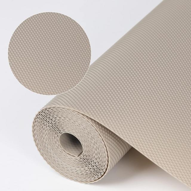 Kitchen Shelf Liner Drawer Liners, Non-Adhesive Refrigerator Liners Waterproof Fridge Mats with Strong Durable Kitchen Cabinets Mat for Drawers, Shelves, Pantry