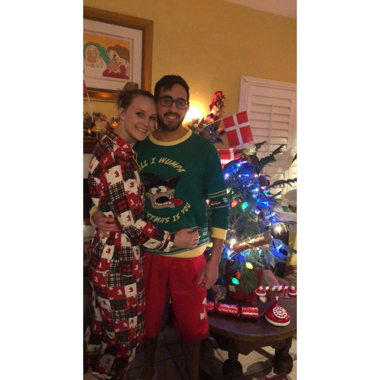 Ben's first Danish Christmas