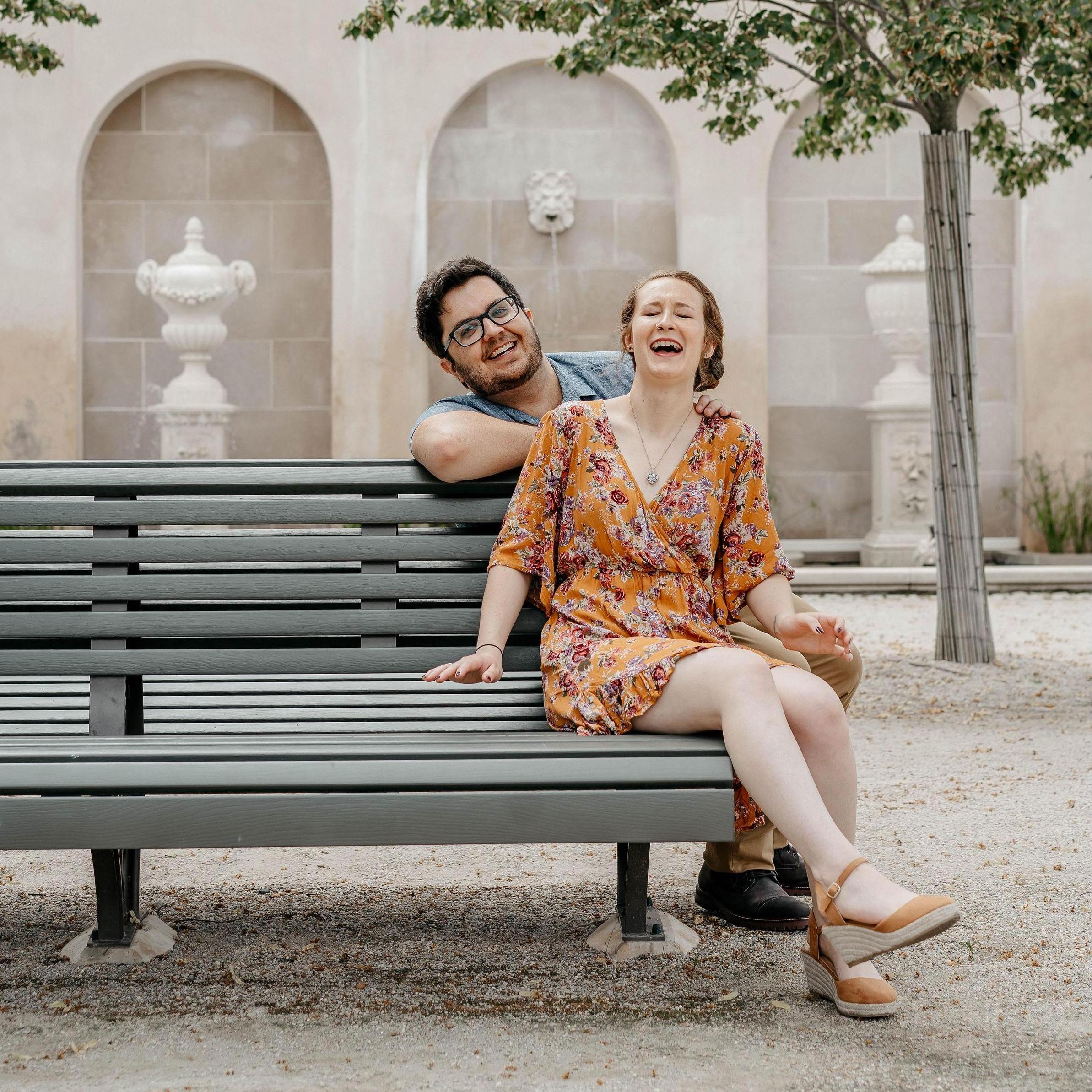We had our dreamy engagement pictures done at Longwood Gardens.
