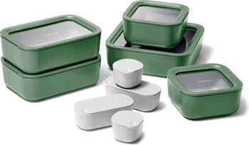 14-Piece Food Storage Glass Container Set