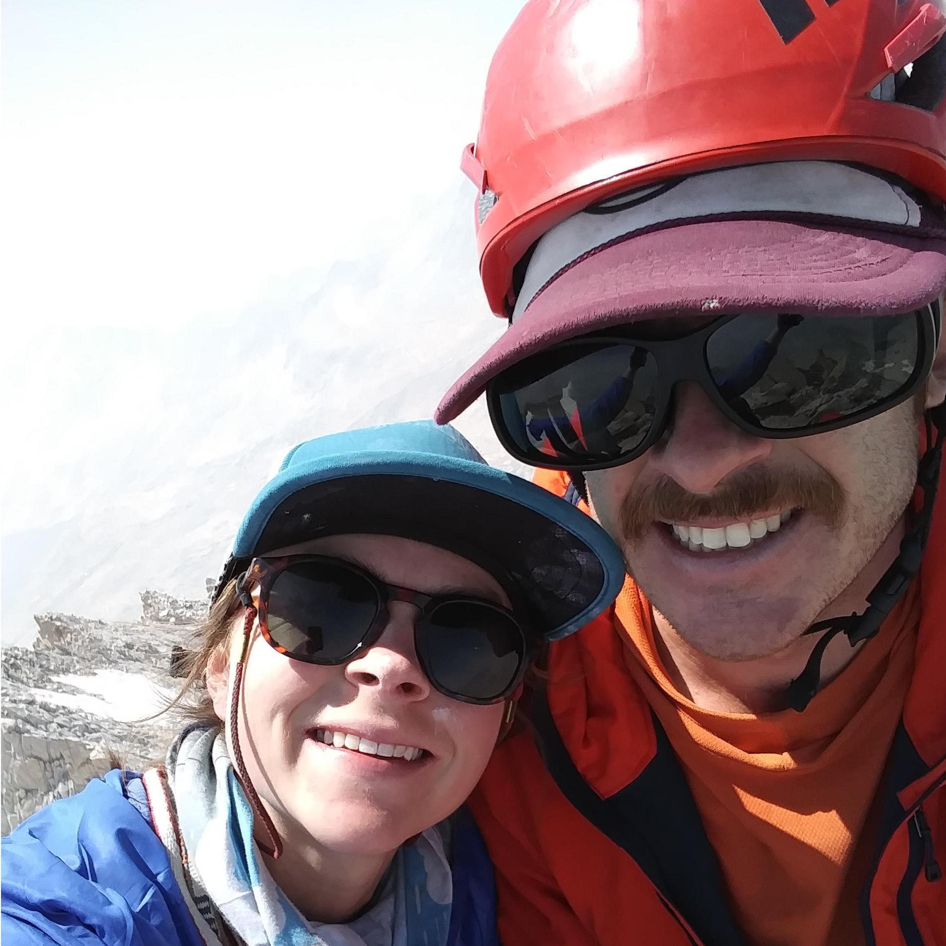 Topping out Bear Creek Spire