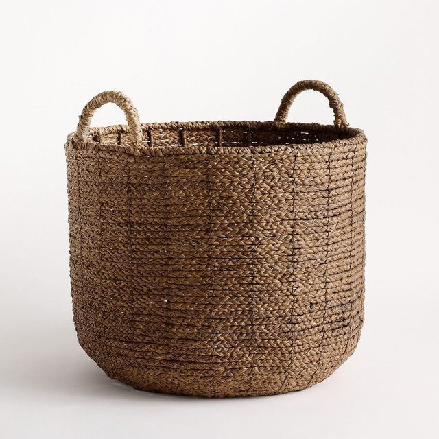Frances Braided Basket Large Tote