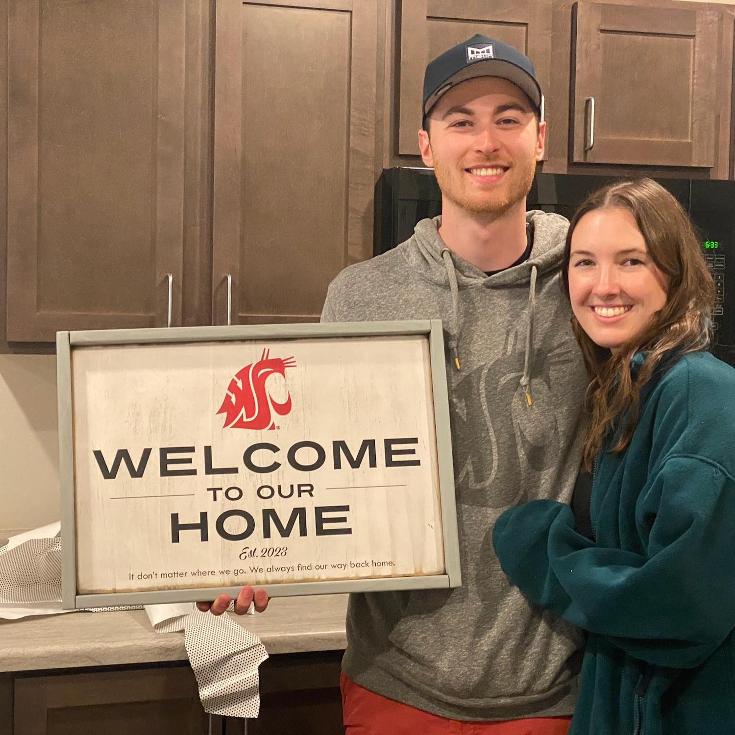 And moved into our first apartment together on May 5th, 2023