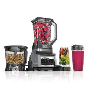 Ninja - Professional Plus Kitchen System with Auto-iQ & (2) 24oz Single-Serve Cups - Stainless Steel