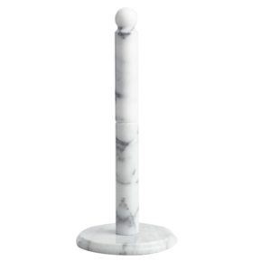 White Marble Paper Towel Holder - World Market
