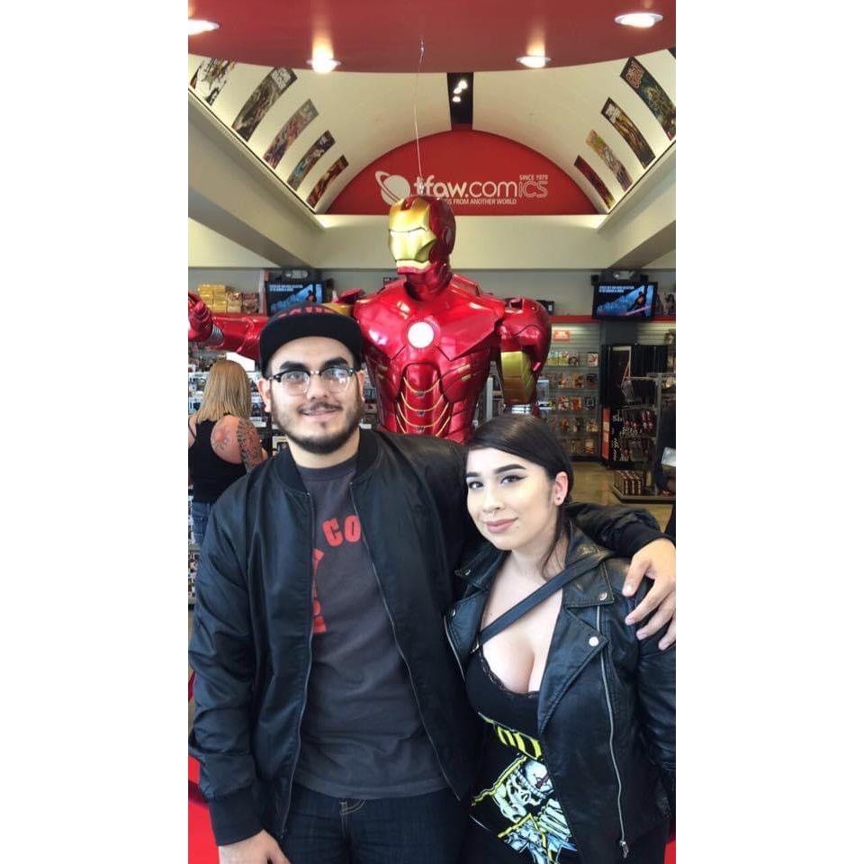 Looking sexy at Horror nights!