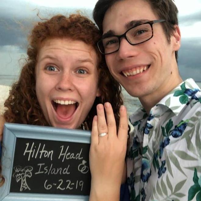 The day we got engaged!