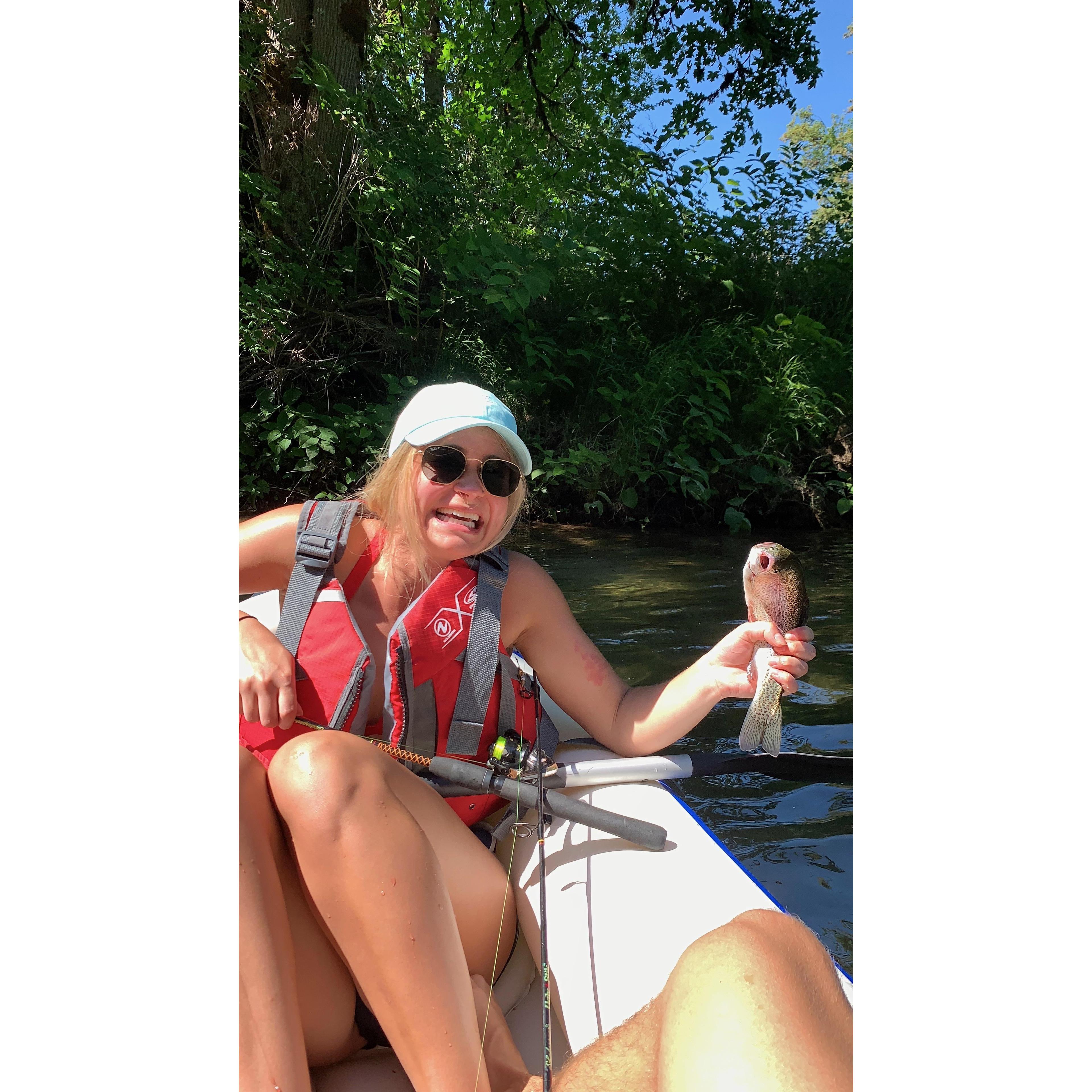 First fish! :)