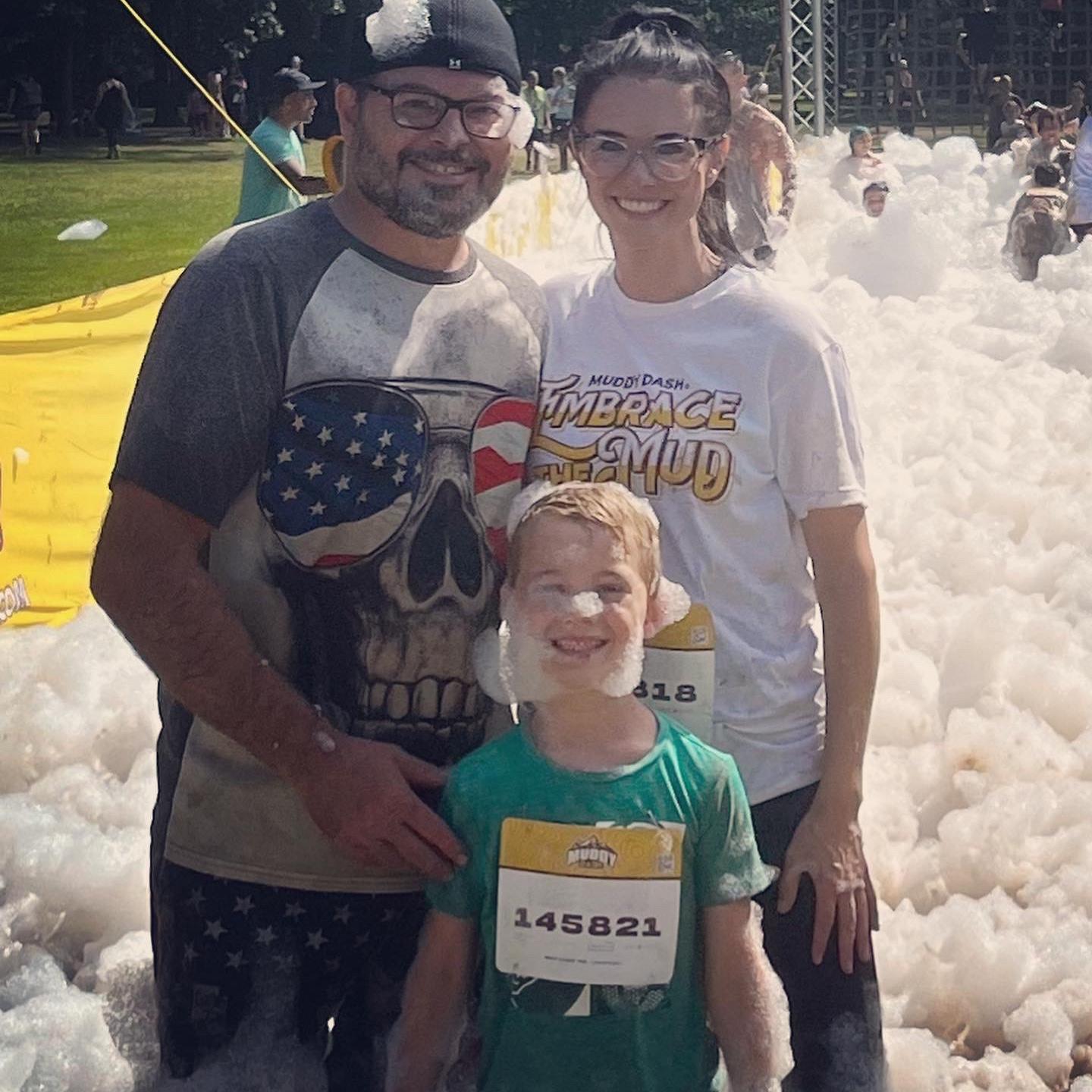Mud run with Declan 2023