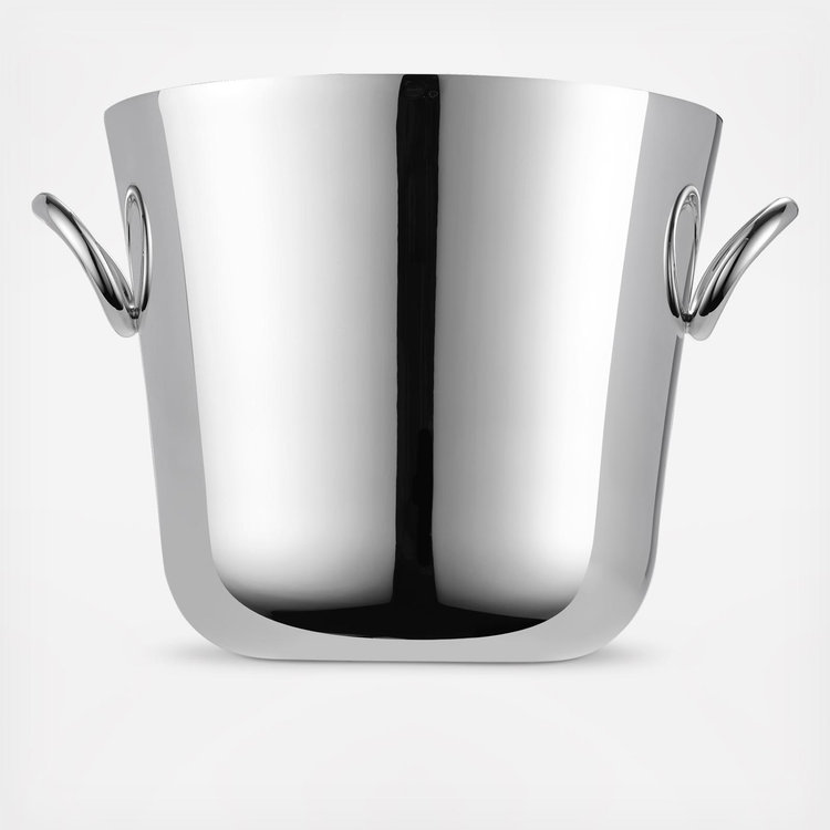 Christofle, Vertigo Silver-Plated Ice Bucket | Zola