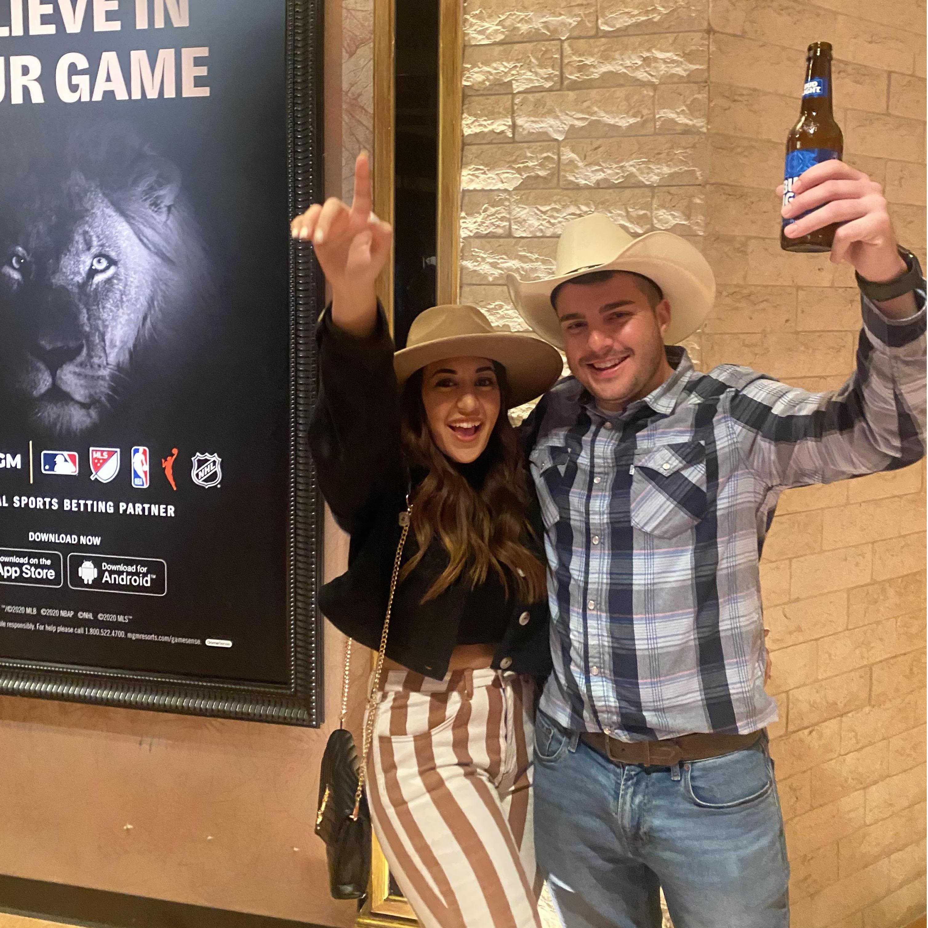 Fun fact: Mike and Madonna love to attend NFR and hit up every country concert that comes to town!