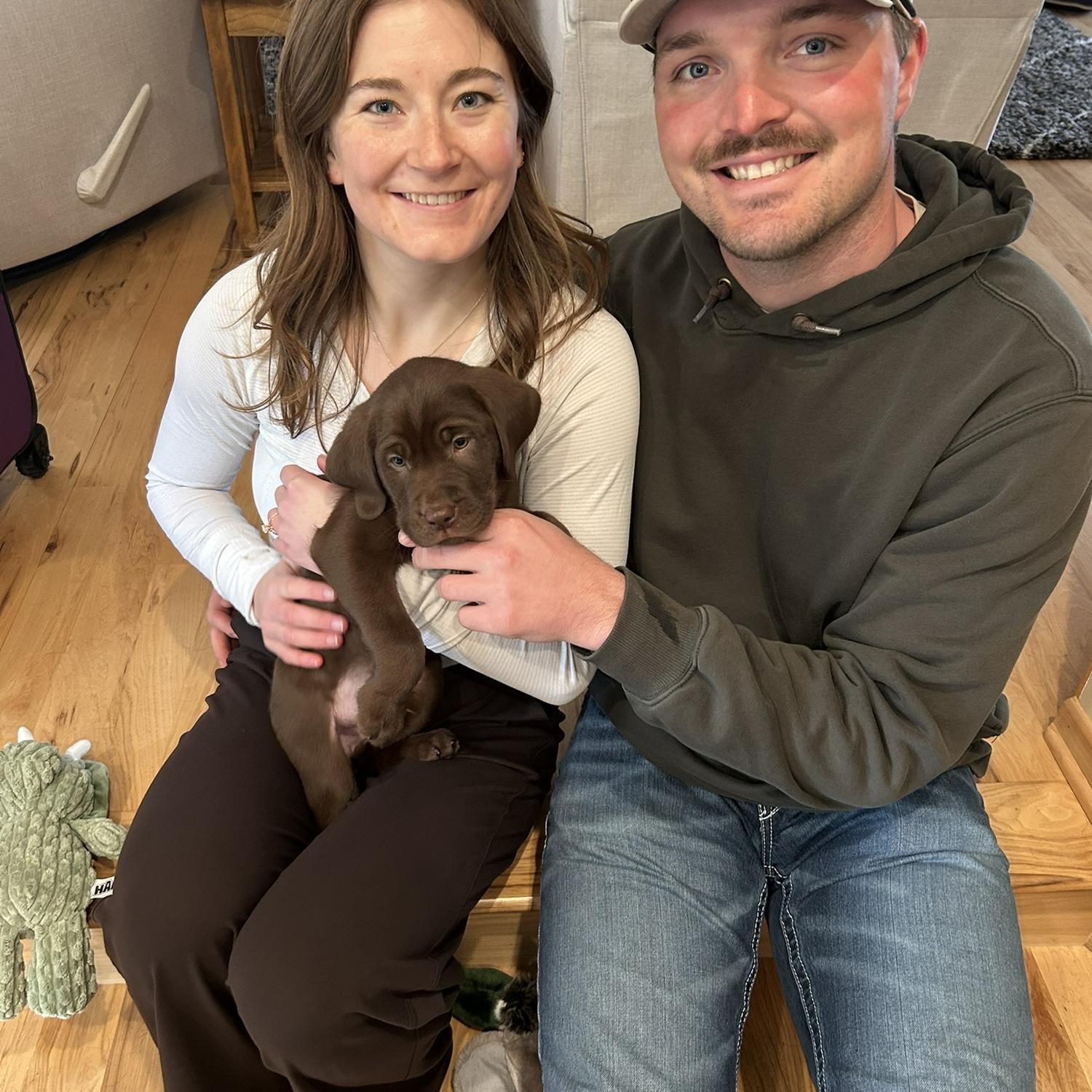 The day we brought Woody home