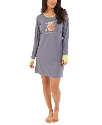 Baby Yoda Sleepshirt Nightgown