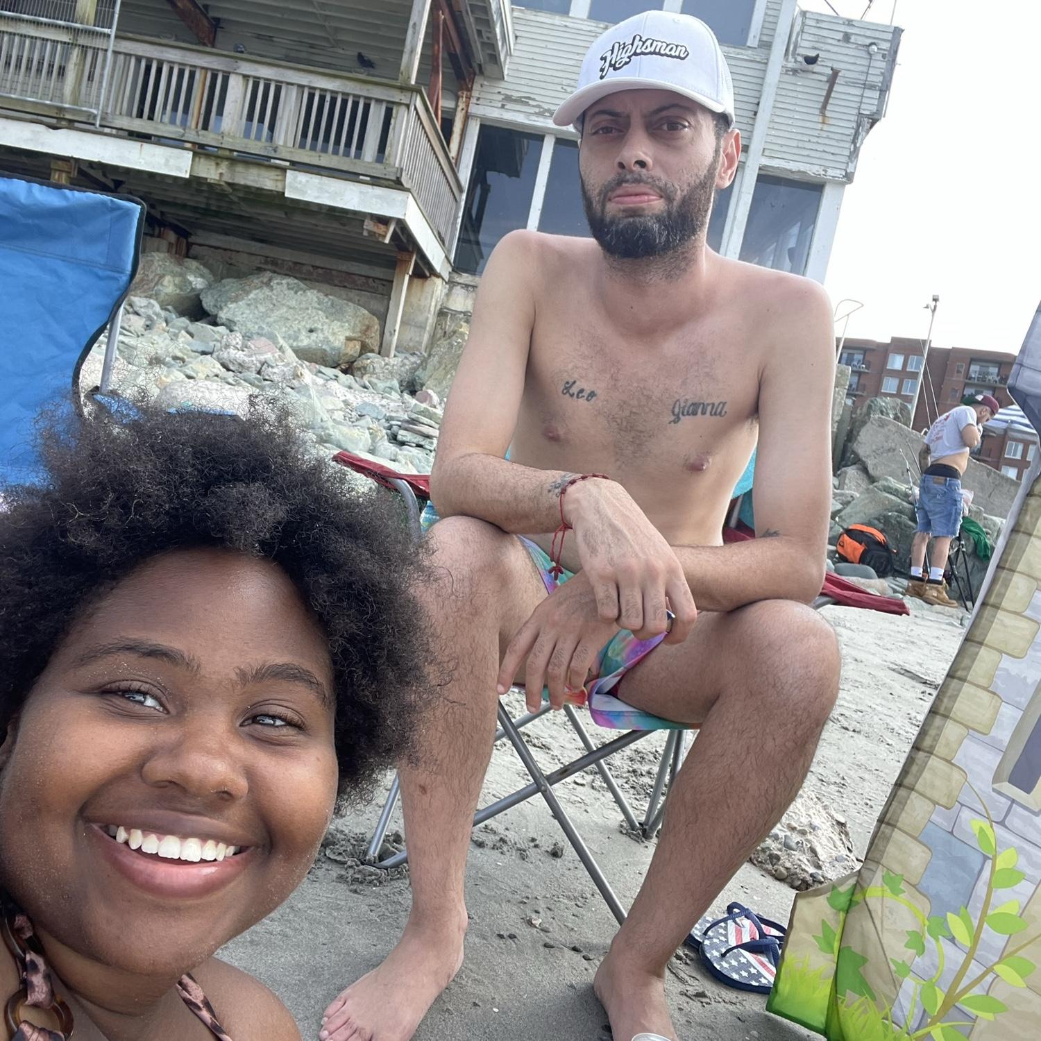 Our happy place in the summer. The beach is where we love to go to unwind and enjoy each others company and have some quality family time with our kids