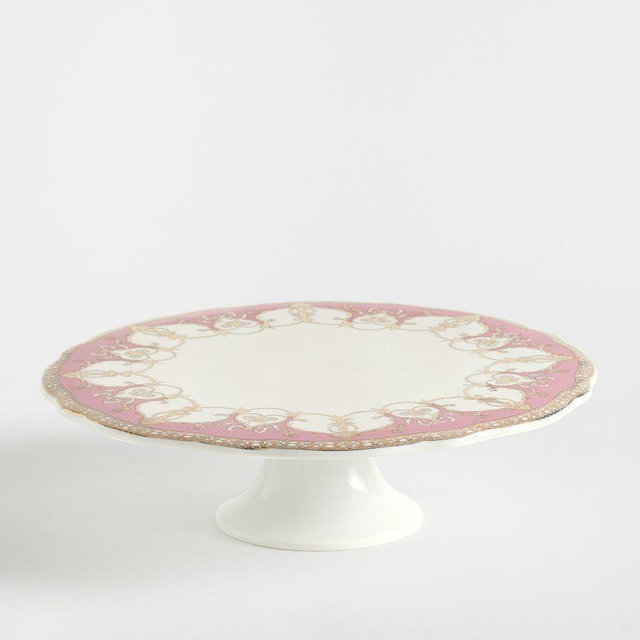 LoveShackFancy Holiday Cake Stand - Pink Multi