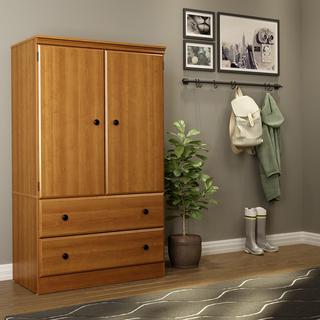 Morgan 2-Door Armoire with Drawers