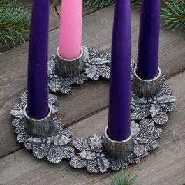 Advent Wreath Candleholder Set