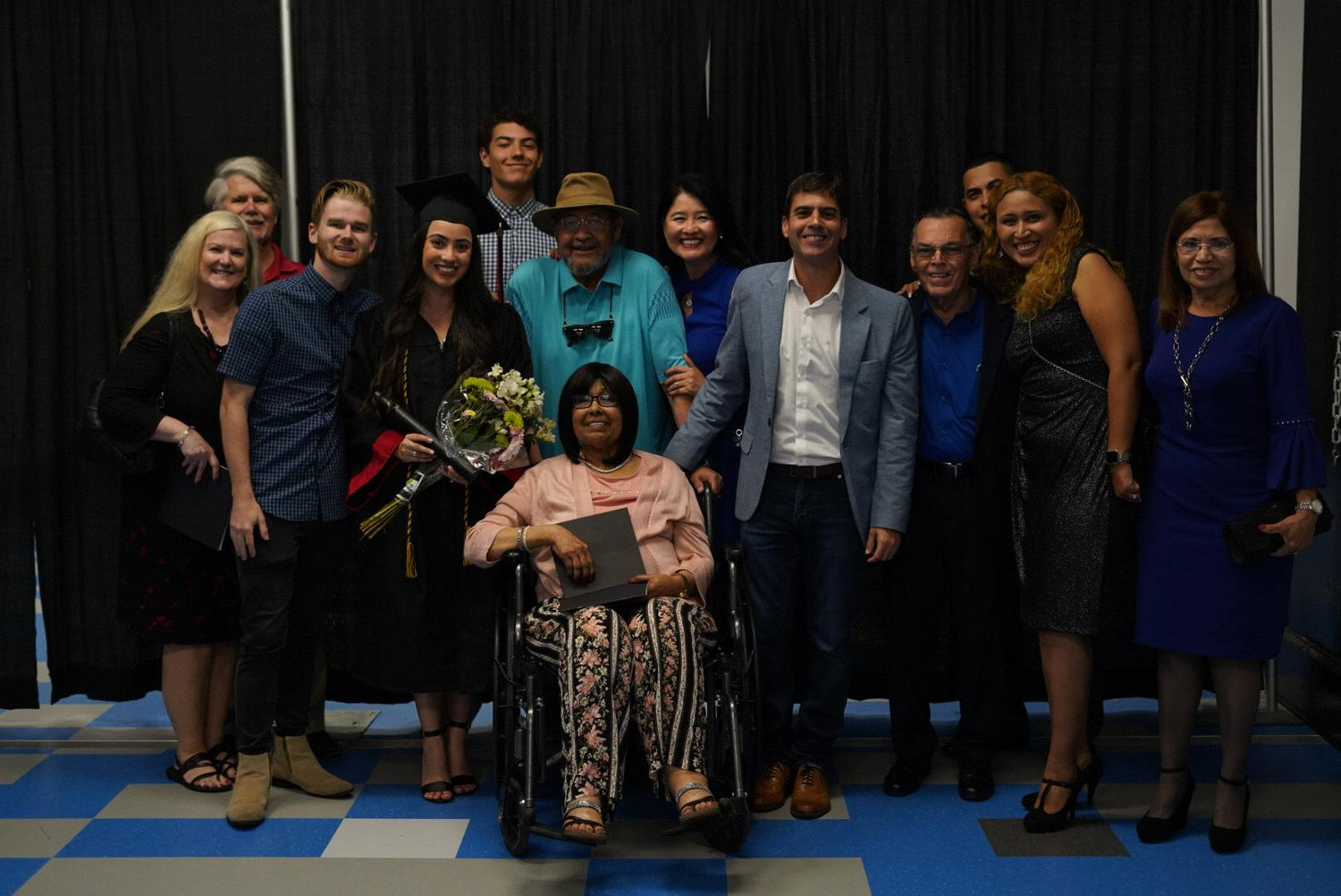 Sara's SEU Graduation and whole family meeting for the first time - April 26, 2019