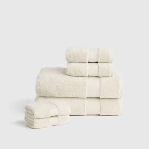 Turkish Ultra Luxe Plush Bath Towel Bundle in Ivory