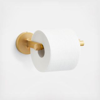 Modern Fluted Wall-Mounted Toilet Paper Holder