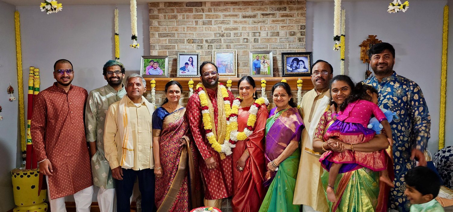 The Wedding Website of Usha Appalaneni and Venkatesh Satram