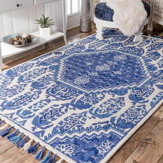 Corey Paisley Tassel Rug