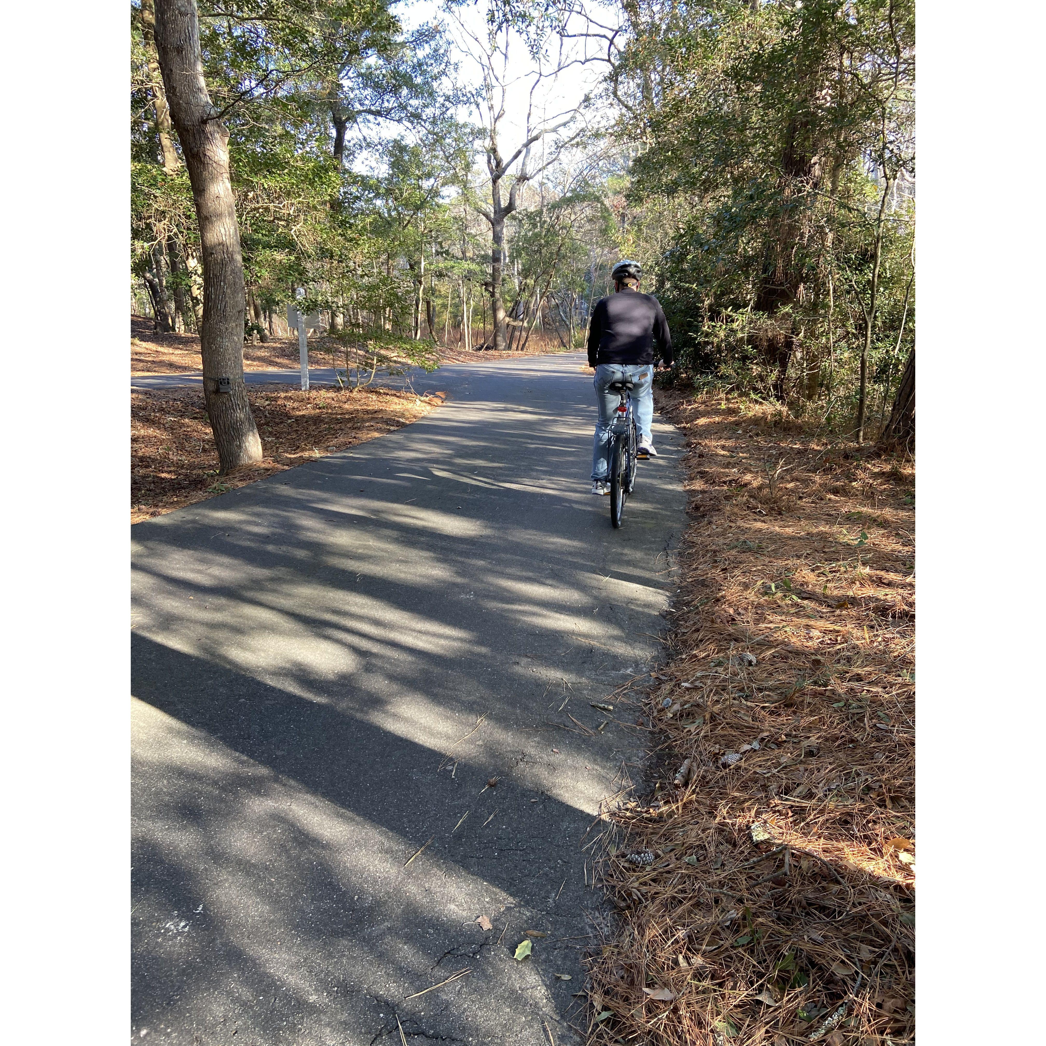 Christmas bike ride :)