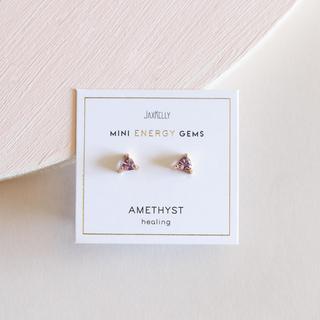 Mini Energy Gem Earrings