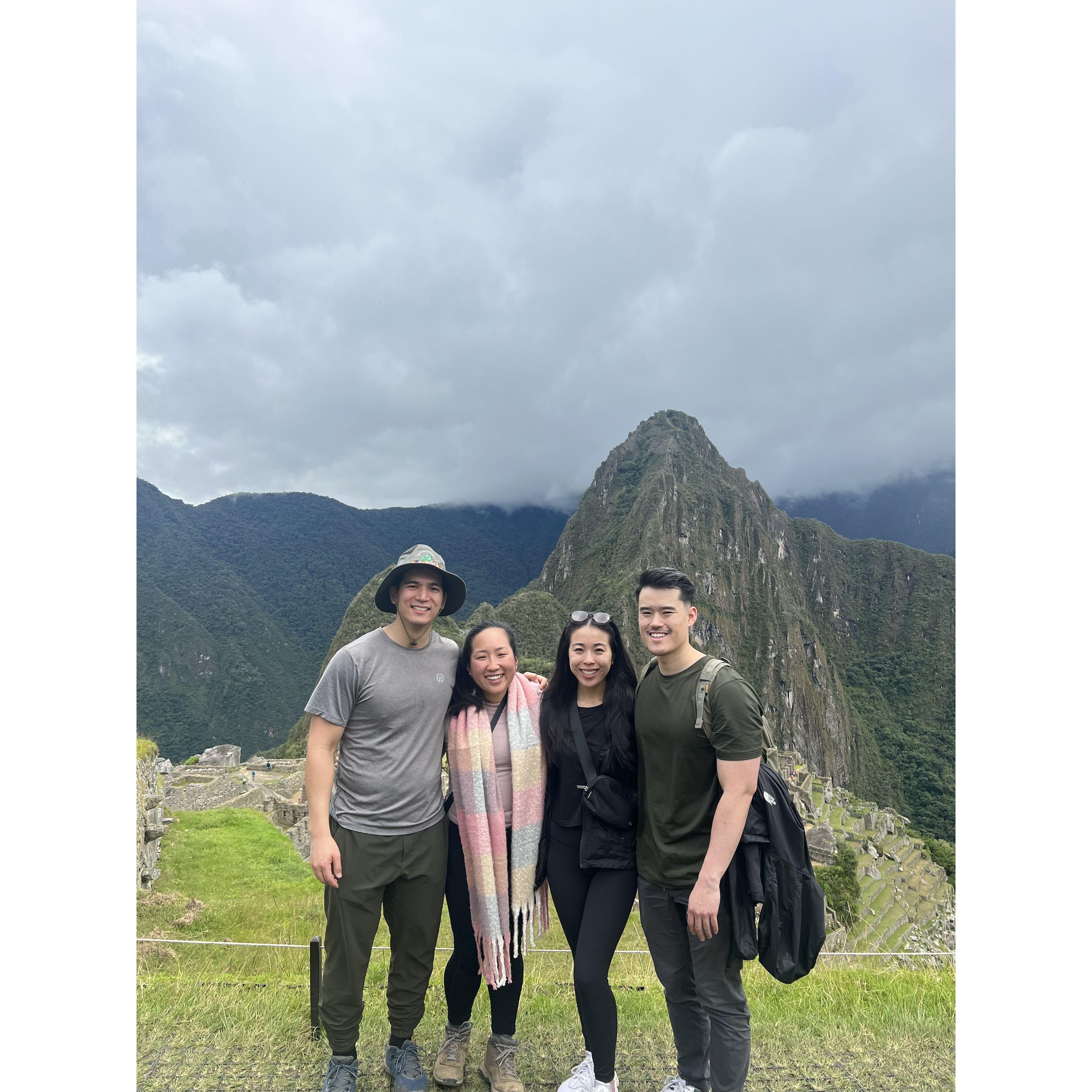 Visting Machu Pichu in Peru