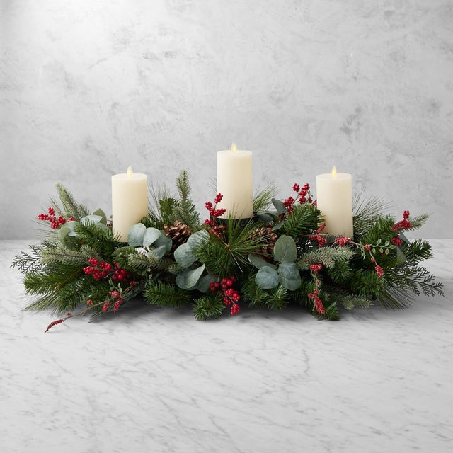 Tis the Season Faux Centerpiece
