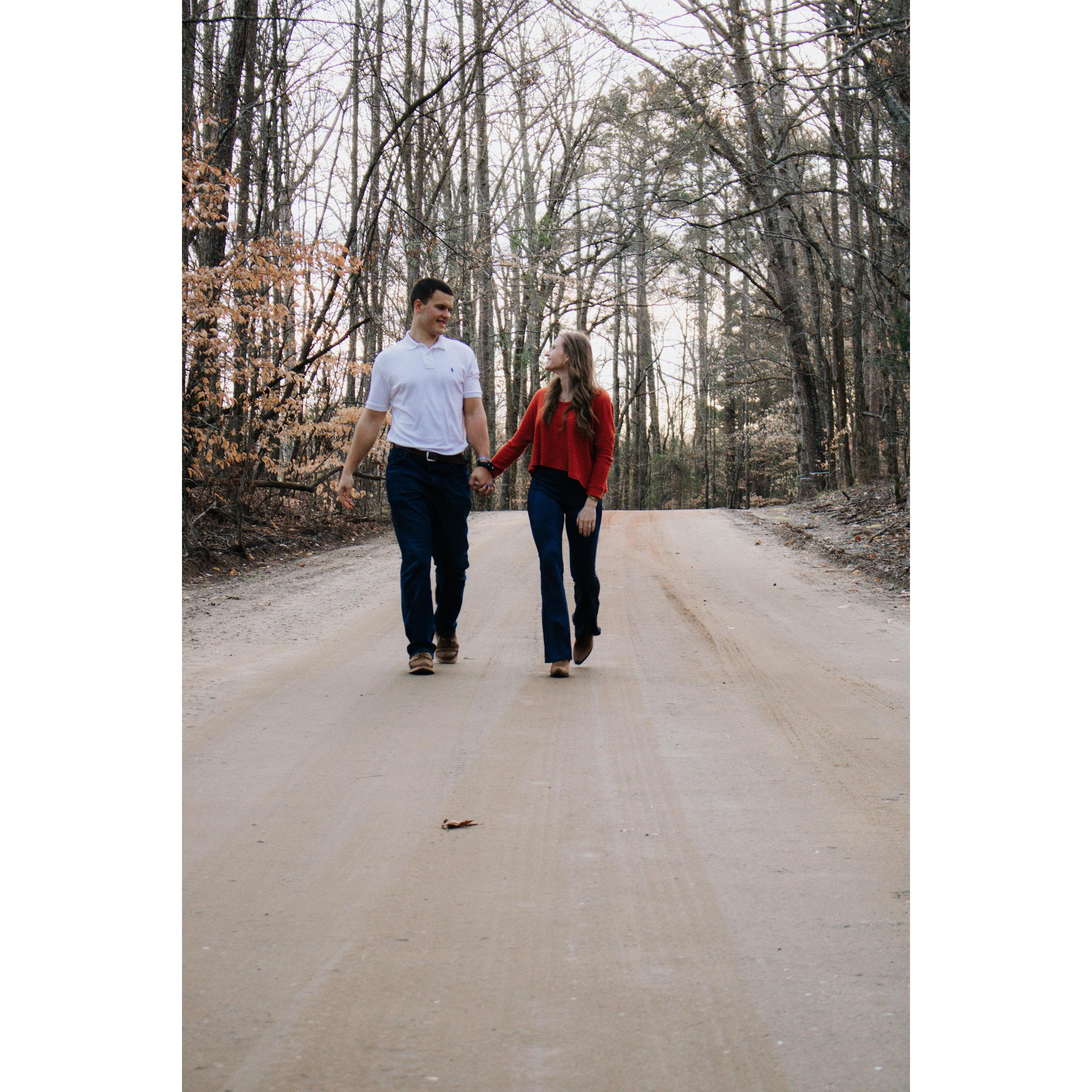 I love walking through life with you