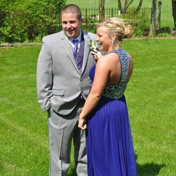 Alyssa's junior prom, 2014