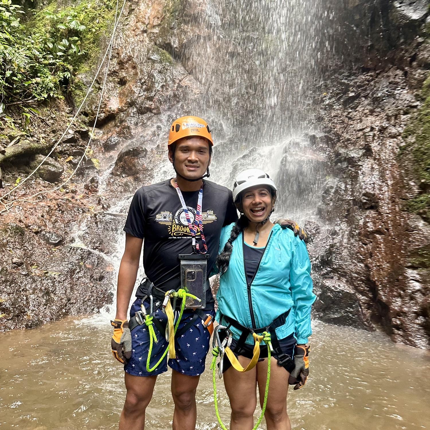 Canyoneering in La Fortuna