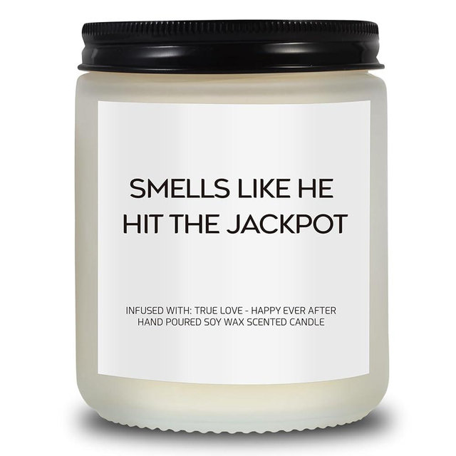Funny Bridal Shower Gifts for Bride - Engaged Gifts: Scented Candle