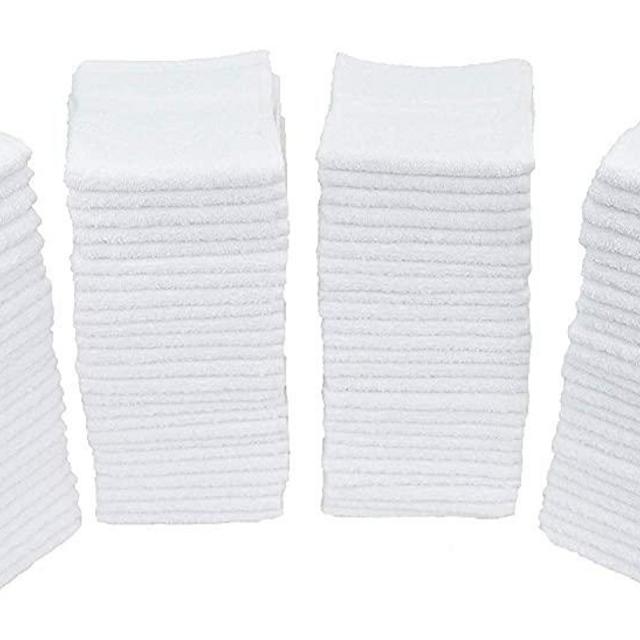 Simpli-Magic 79171 Terry Towel Cleaning Cloths, Pack of 50 , Standard , White