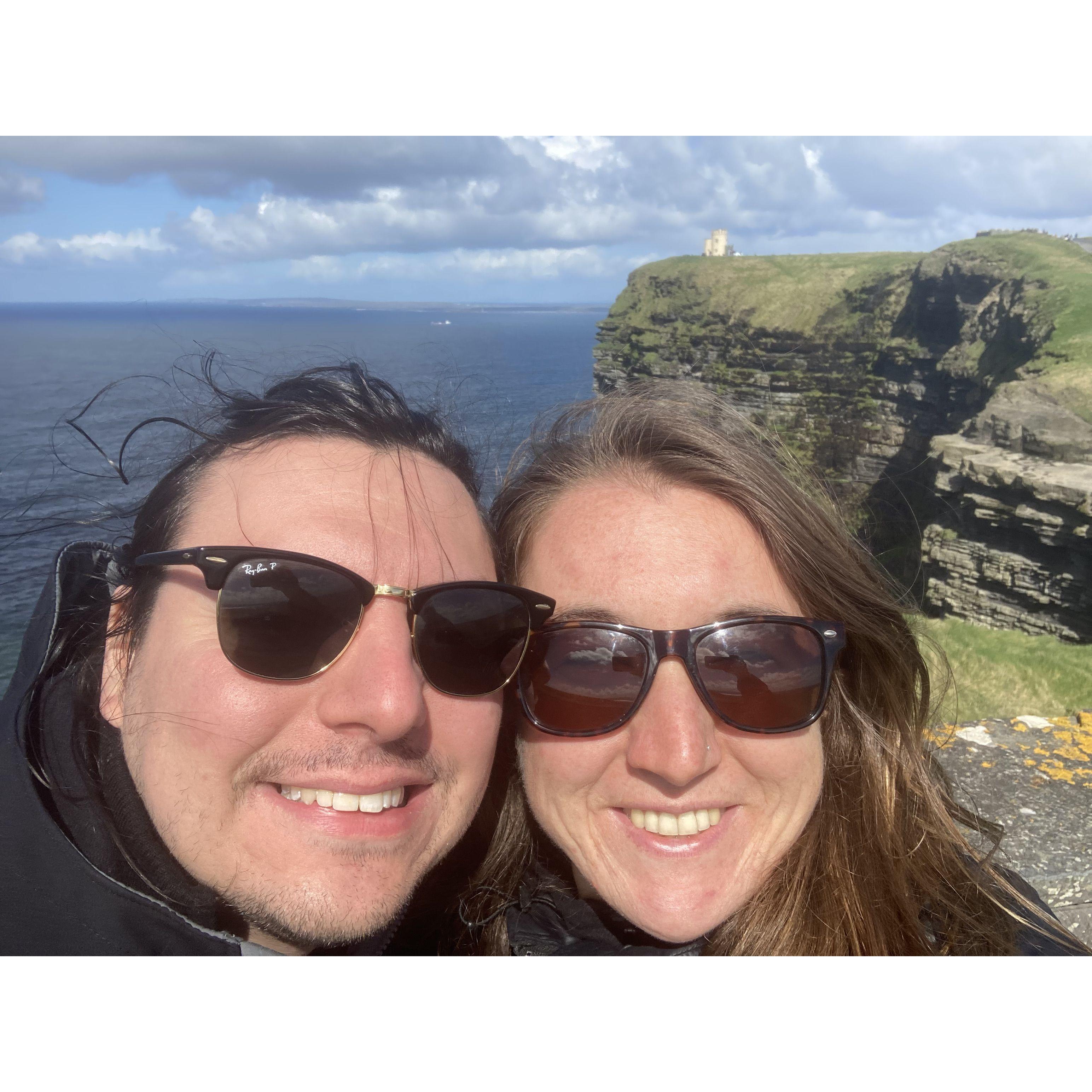 Over the Cliffs of Moher - Ireland April 2023