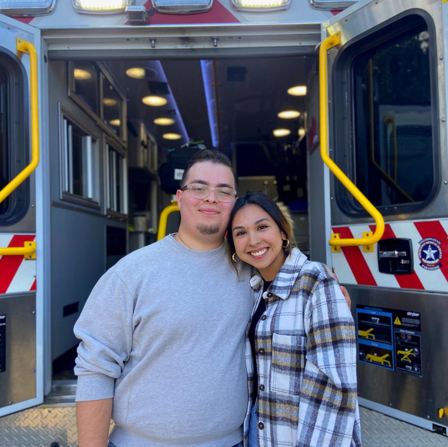 Ethan graduates Paramedic school! October 2023