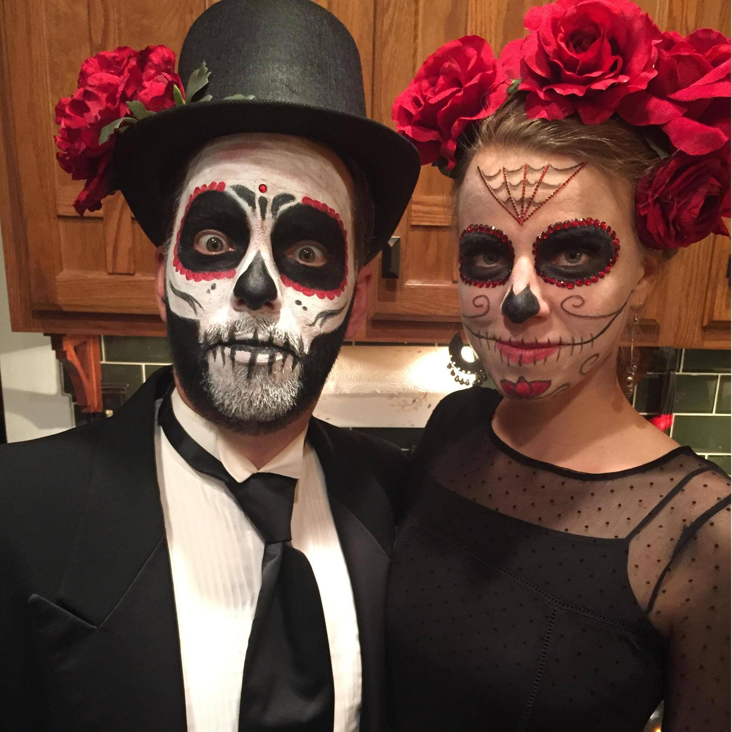 Our first Halloween together, October 2017.