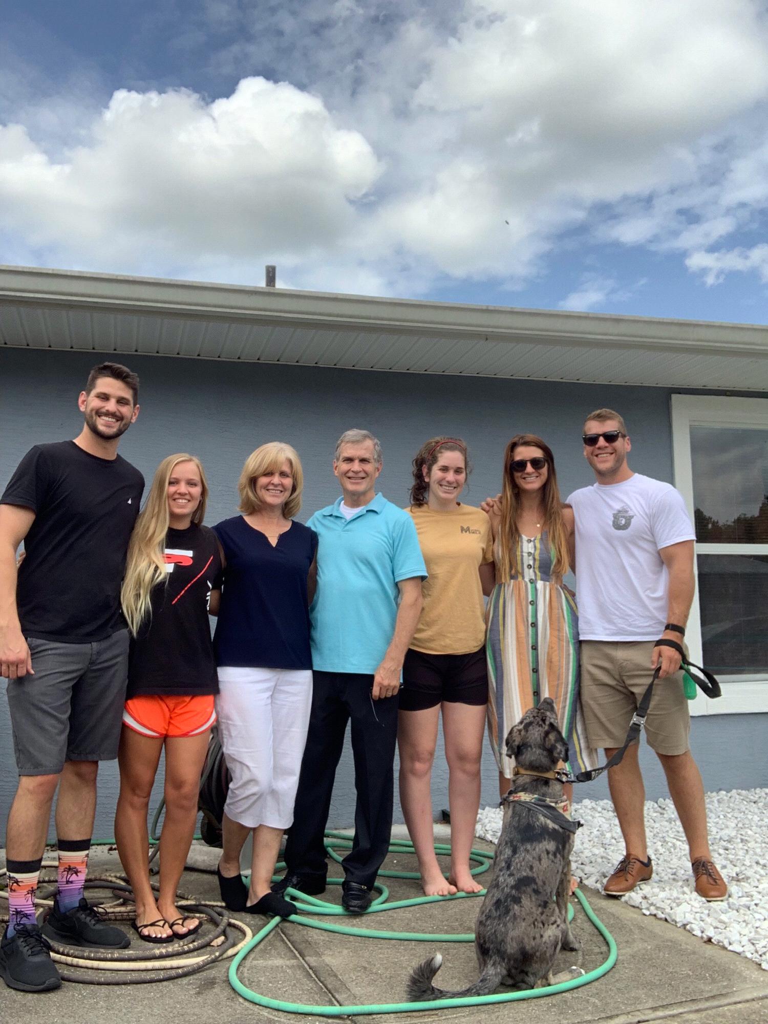 First time Austin made it into a Steury family photo!