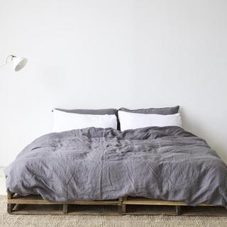 5-Piece French Linen Duvet Bedding Set