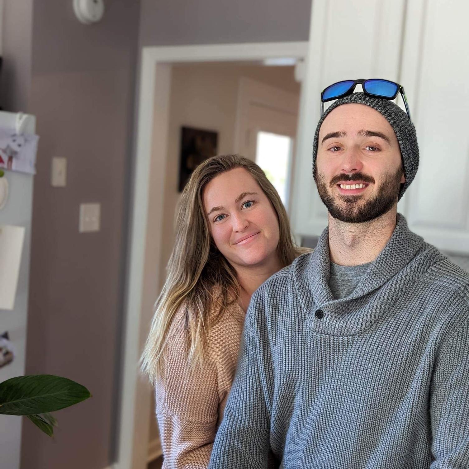 After a swipe on Bumble and Snapchat message later, we reconnected after 10 years and start our story over in November 2020.