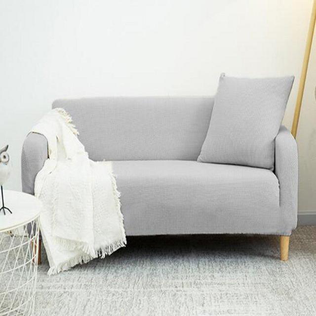 Premium Sofa Cover High Stretch Couch Slipcover Super Soft Fabric Couch Cover for Living Room Furniture Slipcovers for Dogs Cats Non Slip Furniture Protector
