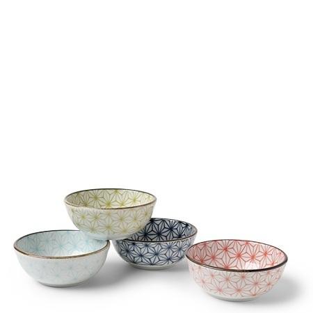 Miya: Asanoha 3 oz. Sauce Bowl Set