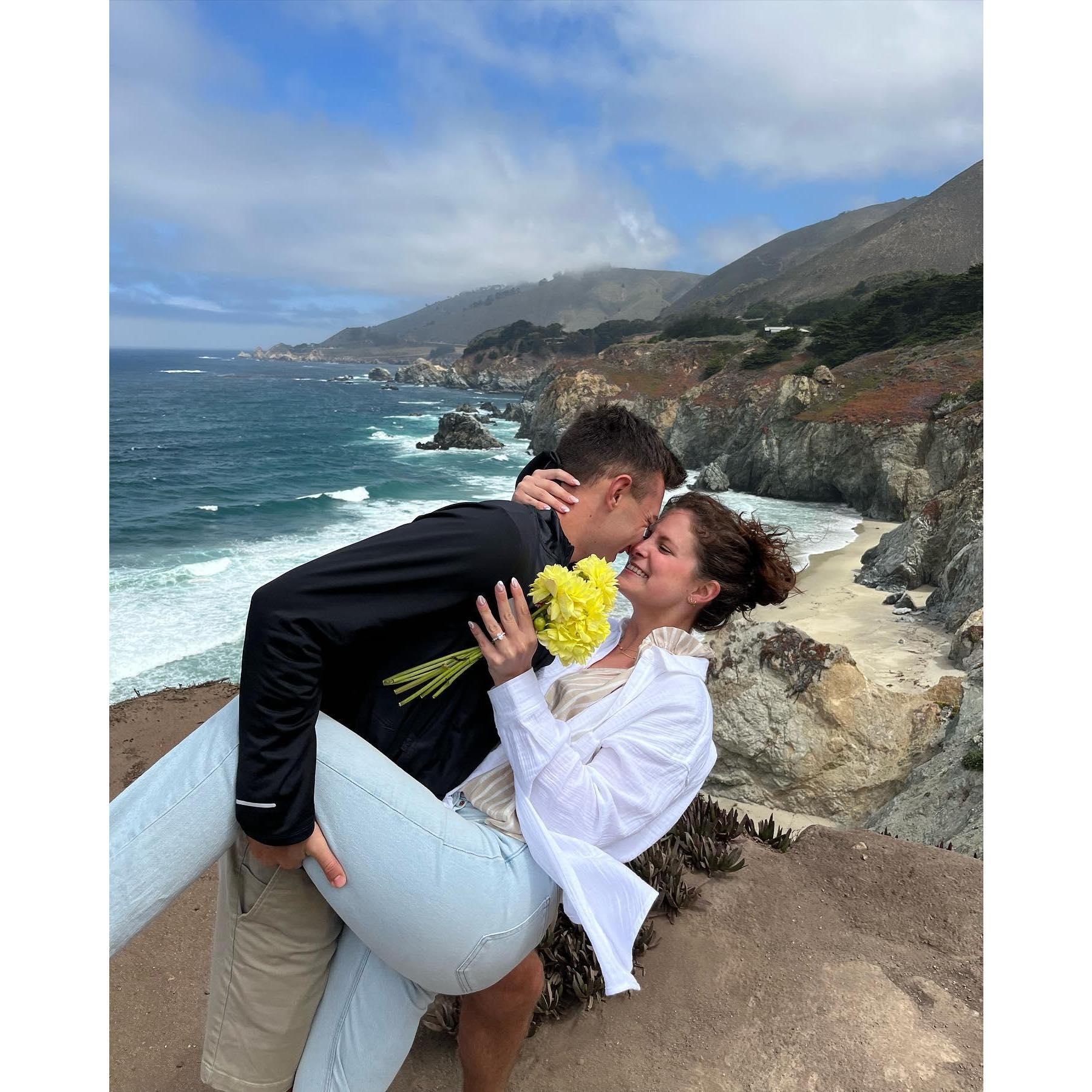 We took advantage of all the magnificent Pacific Coast Highway views!