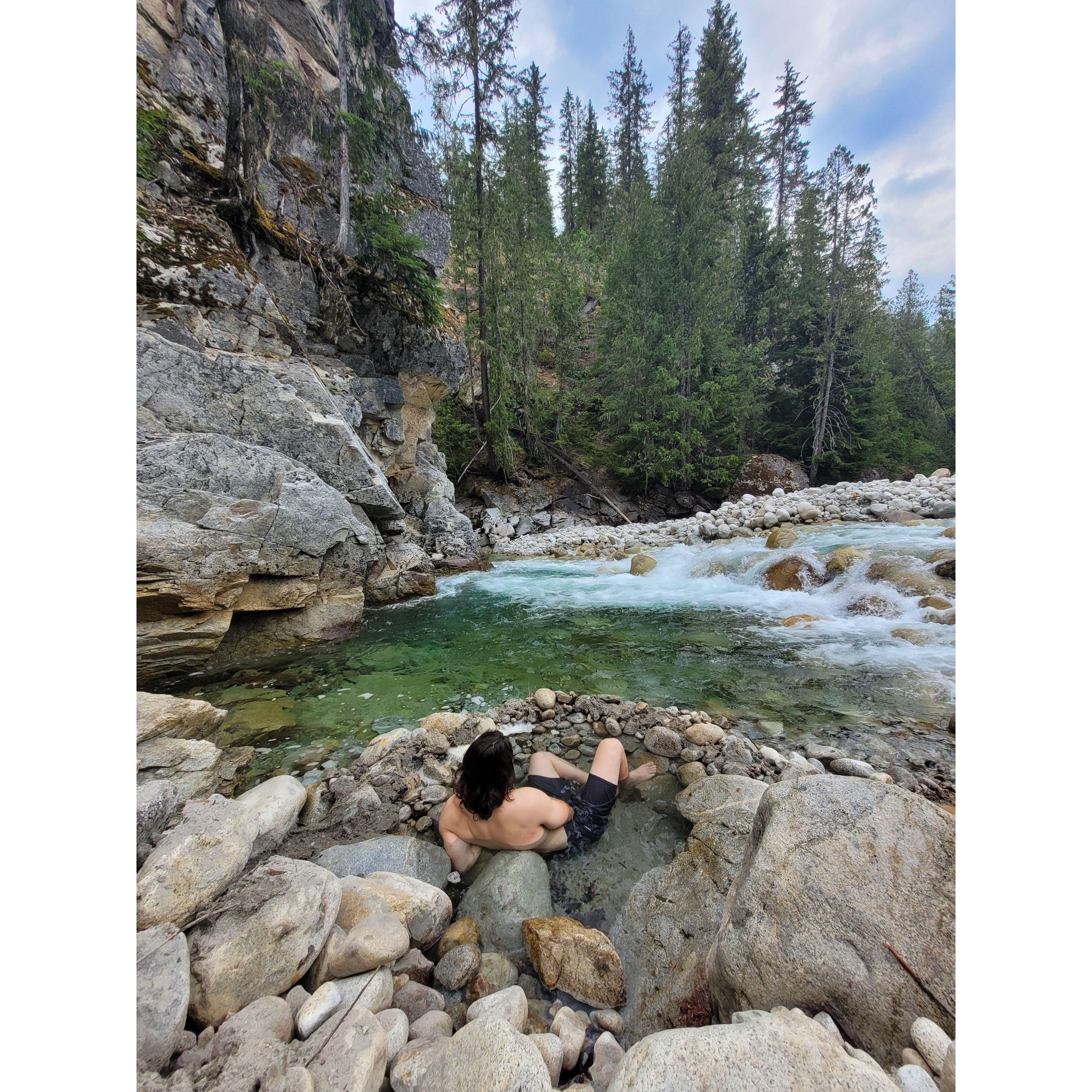 Halfway Hot Springs.