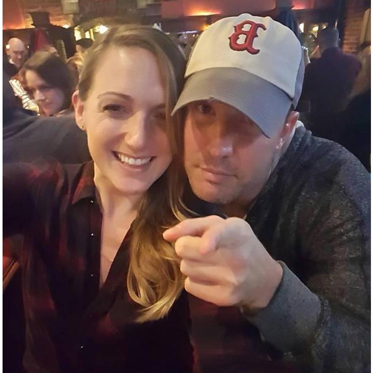 1/17/16 Our "first" picture together. It was later this night I got the facebook "I like you" message ;)