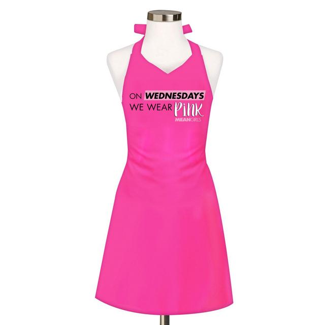 Mean Girls "On Wednesday We Wear Pink" Apron in Pink