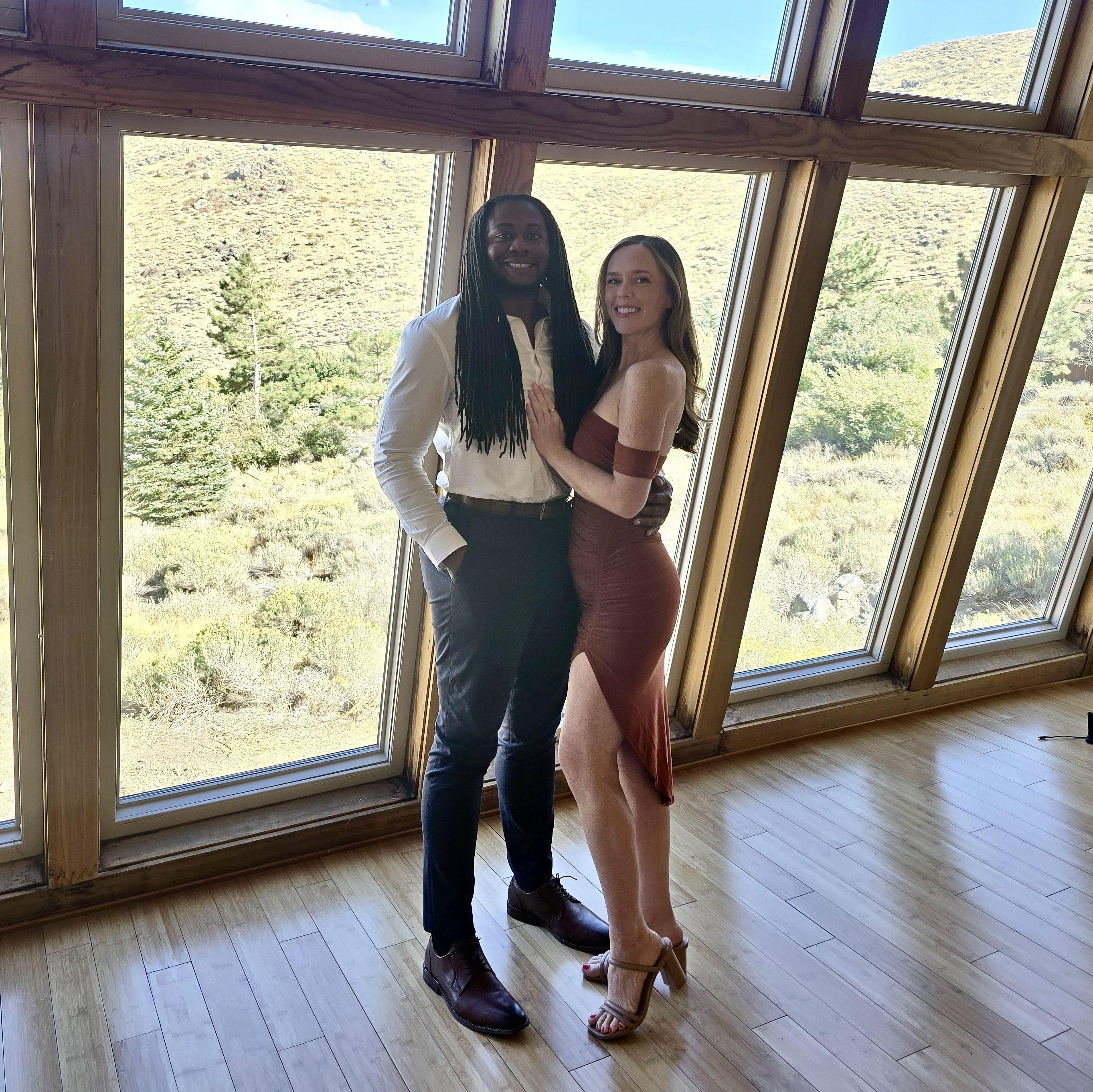 This was taken just an hour or so before he proposed.  I had noooooo idea it was about to happen. ☺️