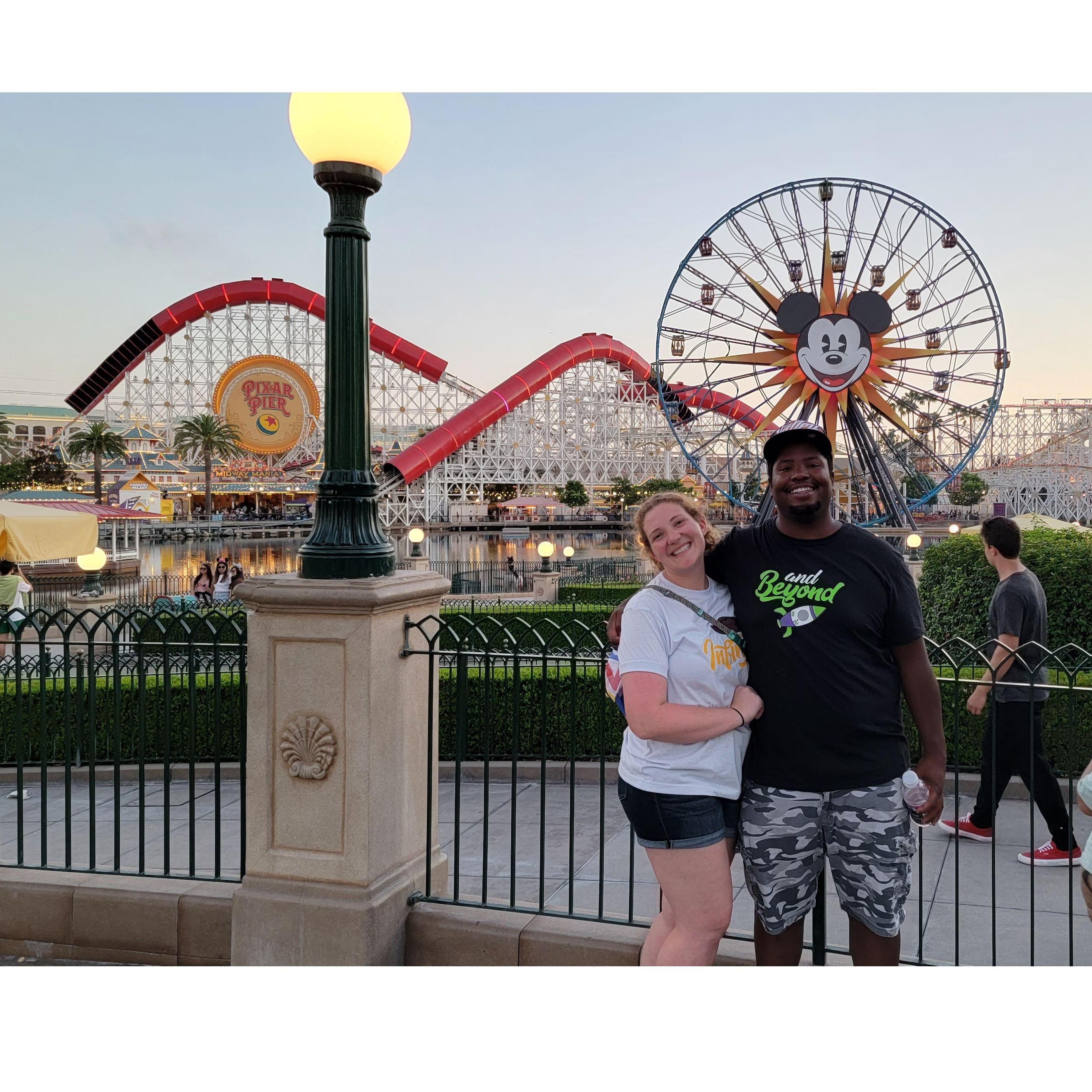 First trip to Disney Land